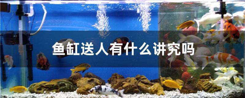 鱼缸送人有什么讲究吗